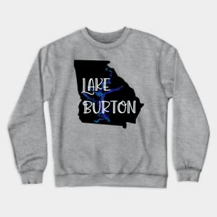 Lake Burton Over Georgia Crewneck Sweatshirt